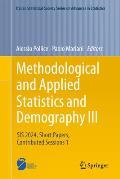 Methodological and Applied Statistics and Demography III: Sis 2024, Short Papers, Contributed Sessions 1