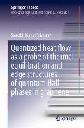 Quantized Heat Flow as a Probe of Thermal Equilibration and Edge Structures of Quantum Hall Phases in Graphene