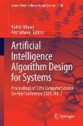 Artificial Intelligence Algorithm Design for Systems: Proceedings of 13th Computer Science On-Line Conference 2024, Volume 3