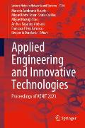 Applied Engineering and Innovative Technologies: Proceedings of Aenit 2023