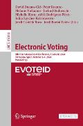 Electronic Voting: 9th International Joint Conference, E-Vote-Id 2024, Tarragona, Spain, October 2-4, 2024, Proceedings