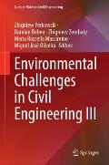 Environmental Challenges in Civil Engineering III