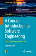 A Concise Introduction to Software Engineering: With Open Source and Genai