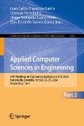 Applied Computer Sciences in Engineering: 11th Workshop on Engineering Applications, Wea 2024, Barranquilla, Colombia, October 23-25, 2024, Proceeding