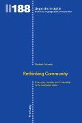 Rethinking Community: Discourse, Identity and Citizenship in the European Union