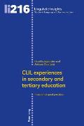CLIL experiences in secondary and tertiary education: In search of good practices