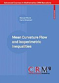 Mean Curvature Flow and Isoperimetric Inequalities