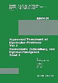 Numerical Treatment of Eigenvalue Problems Vol. 3 / Numerische Behandlung Von Eigenwertaufgaben Band 3: Workshop in Oberwolfach, June 12-18, 1983 / Ta