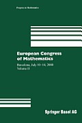 European Congress of Mathematics: Barcelona, July 10-14, 2000 Volume II