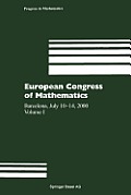 European Congress of Mathematics: Barcelona, July 10-14, 2000, Volume I