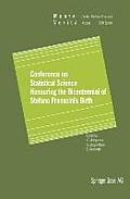 Conference on Statistical Science Honouring the Bicentennial of Stefano Franscini's Birth: Ascona November 18-20, 1996