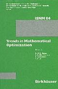 Trends in Mathematical Optimization: 4th French-German Conference on Optimization