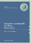 Alexander von Humboldt / Carl Ritter, Briefwechsel