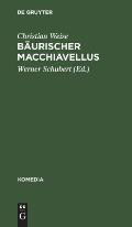 B?urischer Macchiavellus
