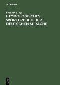 Etymologisches W?rterbuch Der Deutschen Sprache
