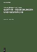 Goethe - Begegnungen und Gespr?che, Bd III, Goethe - Begegnungen und Gespr?che (1786-1792)