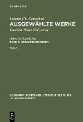 Ausgew?hlte Werke, Bd 9/Tl 1, Ausgaben deutscher Literatur des 15. bis 18. Jahrhunderts Band 9/Teil 1