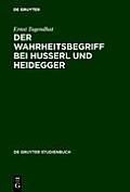 Der Wahrheitsbegriff bei Husserl und Heidegger