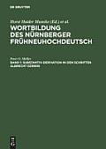 Substantiv-Derivation in den Schriften Albrecht D?rers