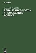 Renaissance-Poetik / Renaissance Poetics