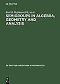 Semigroups in Algebra, Geometry and Analysis