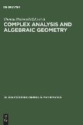 Complex Analysis and Algebraic Geometry