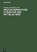 Deutschsprachige Literatur Des Mittelalters: Studienauswahl Aus Dem 'Verfasserlexikon' (Band 1-10)