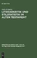 Literarkritik und Stilstatistik im Alten Testament