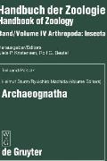 Handbook of Zoology/ Handbuch der Zoologie, Tlbd/Part 37, Archaeognatha