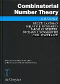 Combinatorial Number Theory: Proceedings of the 'Integers Conference 2005' in Celebration of the 70th Birthday of Ronald Graham, Carrollton, Georgi
