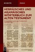 Hebr?isches Und Aram?isches W?rterbuch Zum Alten Testament