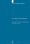 Von Hiob Zu Horkheimer: Gesammelte Schriften Zum Judentum Und Seiner Umwelt