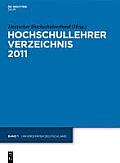 Hochschullehrerverzeichnis- Universitten #2011: Universitten Deutschland