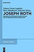 Joseph Roth: Europaisch-Judischer Schriftsteller Und Osterreichischer Universalist