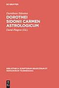 Dorothei Sidonii Carmen Astrologicum