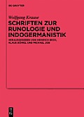 Schriften Zur Runologie Und Sprachwissenschaft