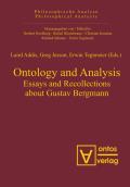 Ontology and Analysis: Essays and Recollections about Gustav Bergmann