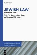 Jewish Law: New Perspectives