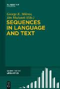 Sequences in Language and Text