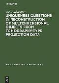 Uniqueness Questions in Reconstruction of Multidimensional Objects from Tomography-Type Projection Data