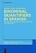 Binominal Quantifiers in Spanish: Conceptually-Driven Analogy in Diachrony and Synchrony