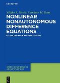 Nonlinear Nonautonomous Difference Equations: Global Behavior and Applications