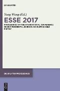 Esse 2017: Proceedings of the International Conference on Environmental Science and Sustainable Energy Ed.by Zhaoyang Dong