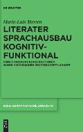 Literater Sprachausbau kognitiv-funktional
