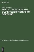 Poetic Diction in the Old English Meters of Boethius