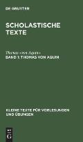 Scholastische Texte, Band 1, Thomas von Aquin