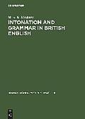 Intonation and Grammar in British English