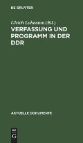 Verfassung Und Programm in Der DDR