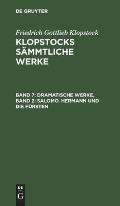 Dramatische Werke, Band 2: Salomo. Hermann Und Die F?rsten