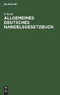 Allgemeines deutsches Handelsgesetzbuch